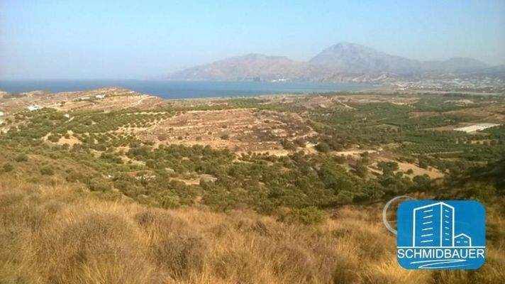 Kamilari Südkreta - Baugrundstück mit 360-Grad-Panoramablick