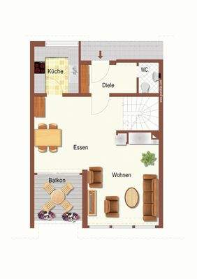 Grundriss Erdgeschoss