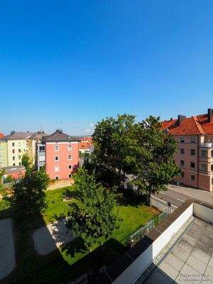 Blick vom Appartement aus