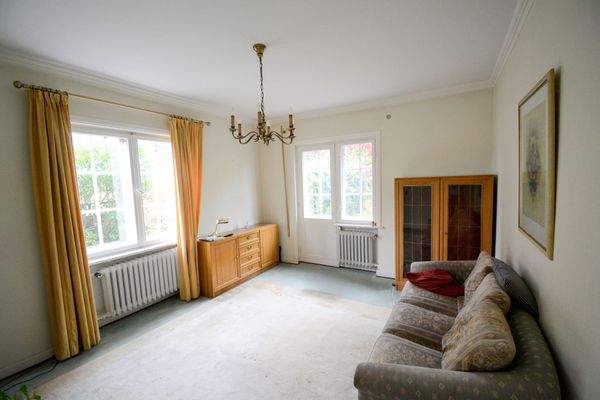 Wohnzimmer im EG  mit Terrassenzugang