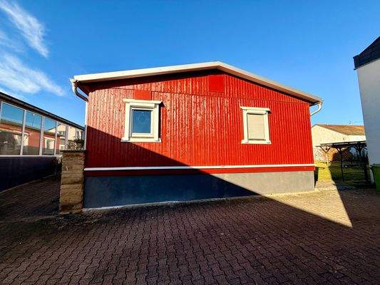 Frontansicht Einfamilienhaus