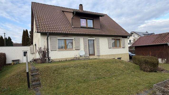 Außenansicht vom Garten aus