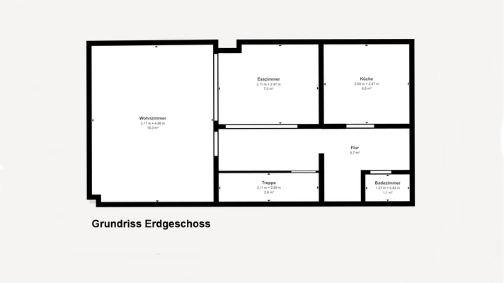 Grundriss Erdgeschoss