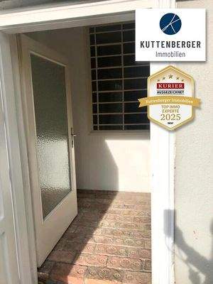eigener Eingang gartenseitig