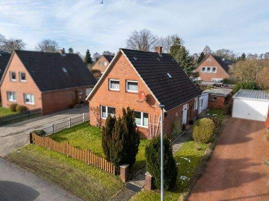 Blick auf die Immobilie