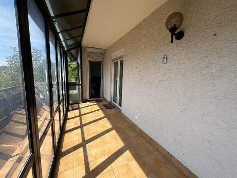 EG / Balkon mit Wintergarten