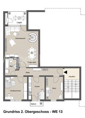 3479 Grundriss 2. Obergeschoss