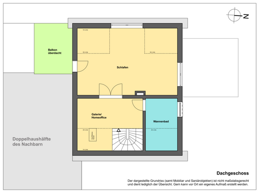 Dachgeschoss IST-Zustand