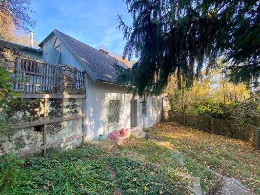 Außenansicht des Wohnhauses