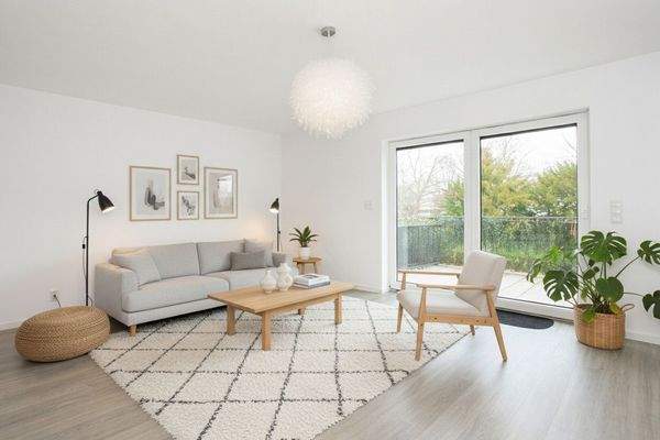 Wohnzimmer visualisiert