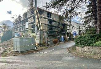 Hauseingang/Tiefgarage