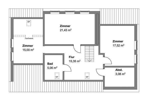 Grundriss Obergeschoss