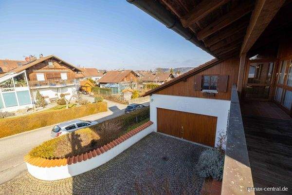 Blick vom Obergeschoß