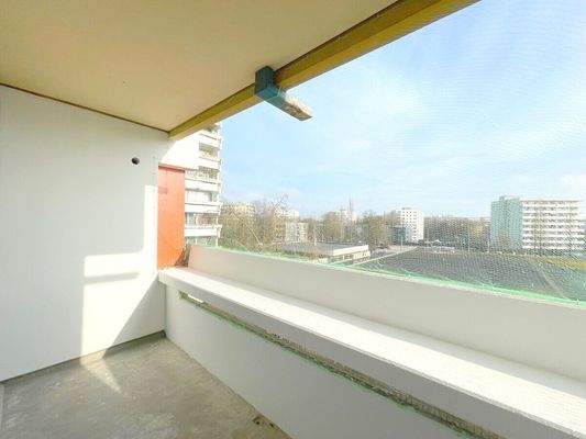 Nächste Aussicht vom Balkon