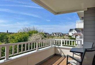 Südbalkon mit Aussicht