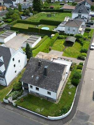 Luftbild von dem Grundstück