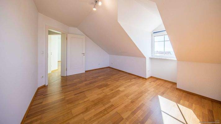 Blick in eines der Zimmer,