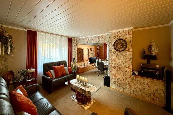 Wohn/Esszimmer im Haupthaus