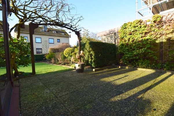 gemütlicher Terrassenbereich.
