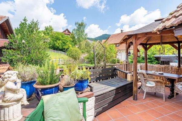 Terrasse Betreiberwohnung