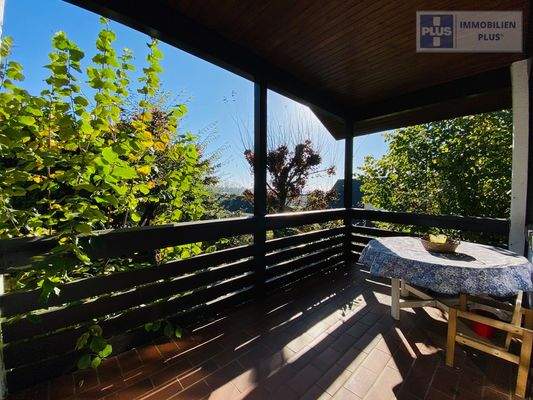 Balkon am Essbereich