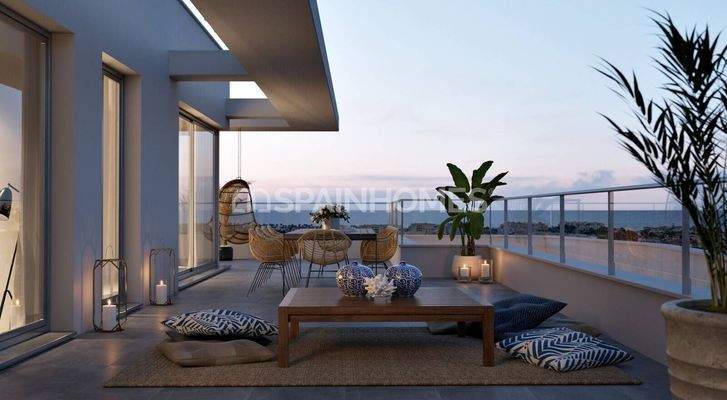 Apartments with Best Views and Wide Terraces in Mijas Costa