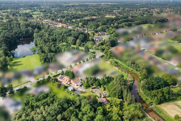 Top-down Ansicht Süd-Osten