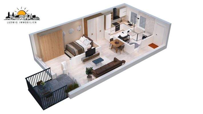 Grundriss-Skizze-Wohnbeispiel