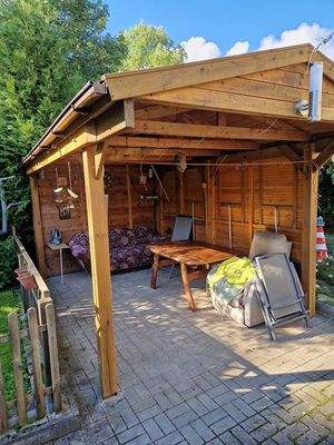 Überdachter Freisitz