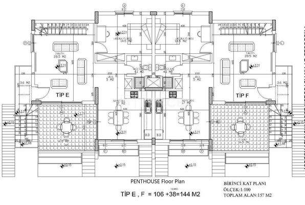 Flats within Walking Distance of the Sea in North Cyprus Girne