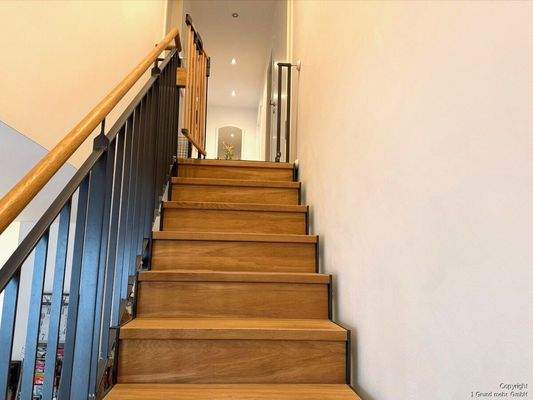 Treppe zum OG 
