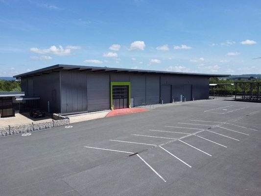 isolierte Lagerhalle