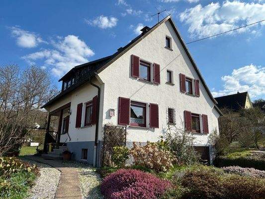 Hausansicht von unten