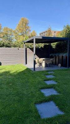 Überdachter Essbereich / Grill