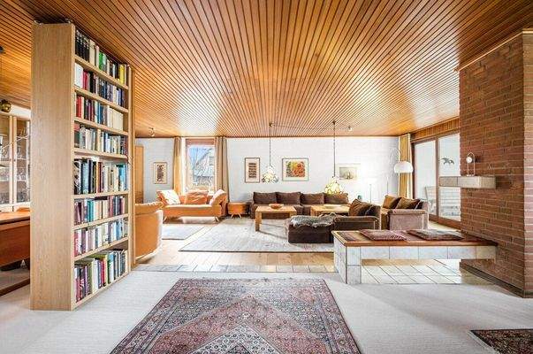 Blick ins Wohnzimmer