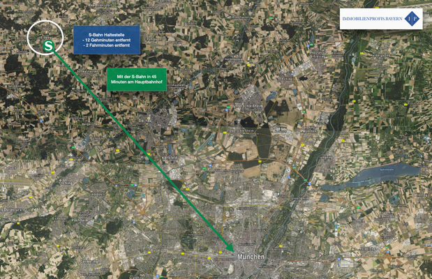 Erdweg S-Bahn Anschluss