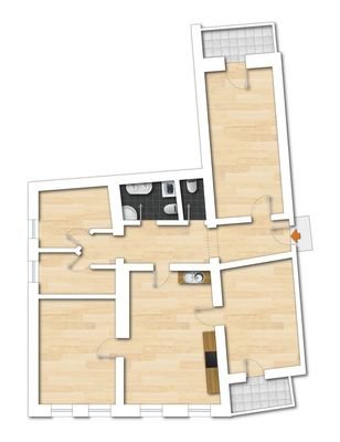 Grundriss Wohnung
