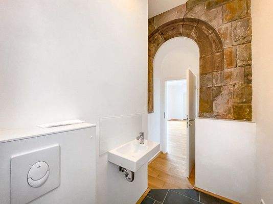 stilvoller WC-Bereich