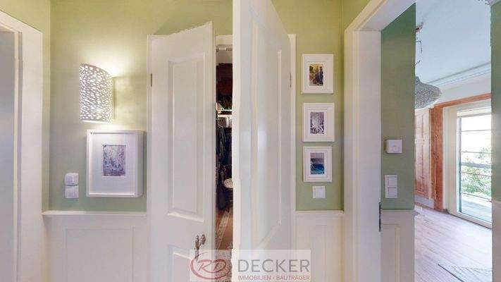 integrierter Walk-in-Schrank