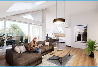 DG Wohnung Küche-Wohnen