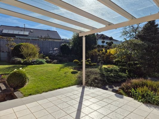 Überdachte Terrasse