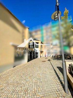 Weg zum Ladengeschäft