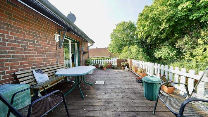 Terrasse mittlere Etage