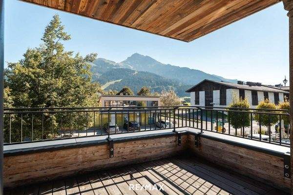 Balkon_Kitzbüheler Horn Blick