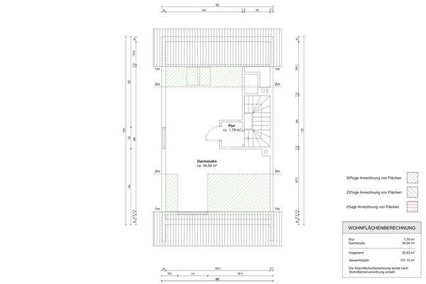 Grundriss Dachgeschoss