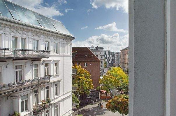 Ausblick aus Wohnzimmer