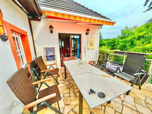 MEGA Terrasse im 1. OG