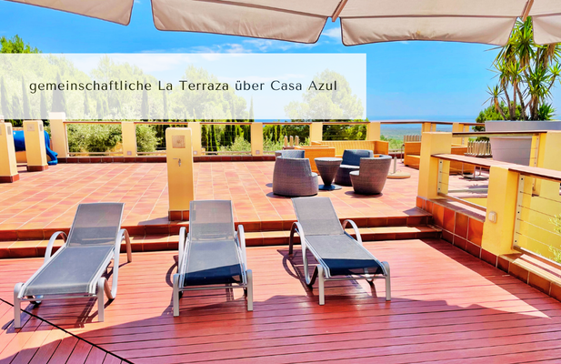 La Terrazza zur Erholung aller Gäste