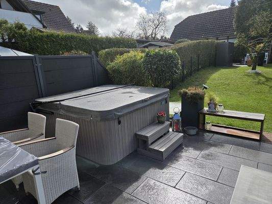 Whirlpool auf der Terrasse
