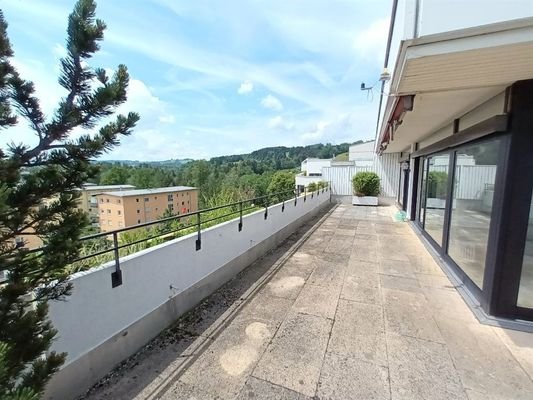 Dachterrassenteil Südrichtung